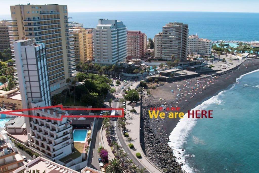First Line Beach Apartment Puerto de la Cruz  Exterior foto